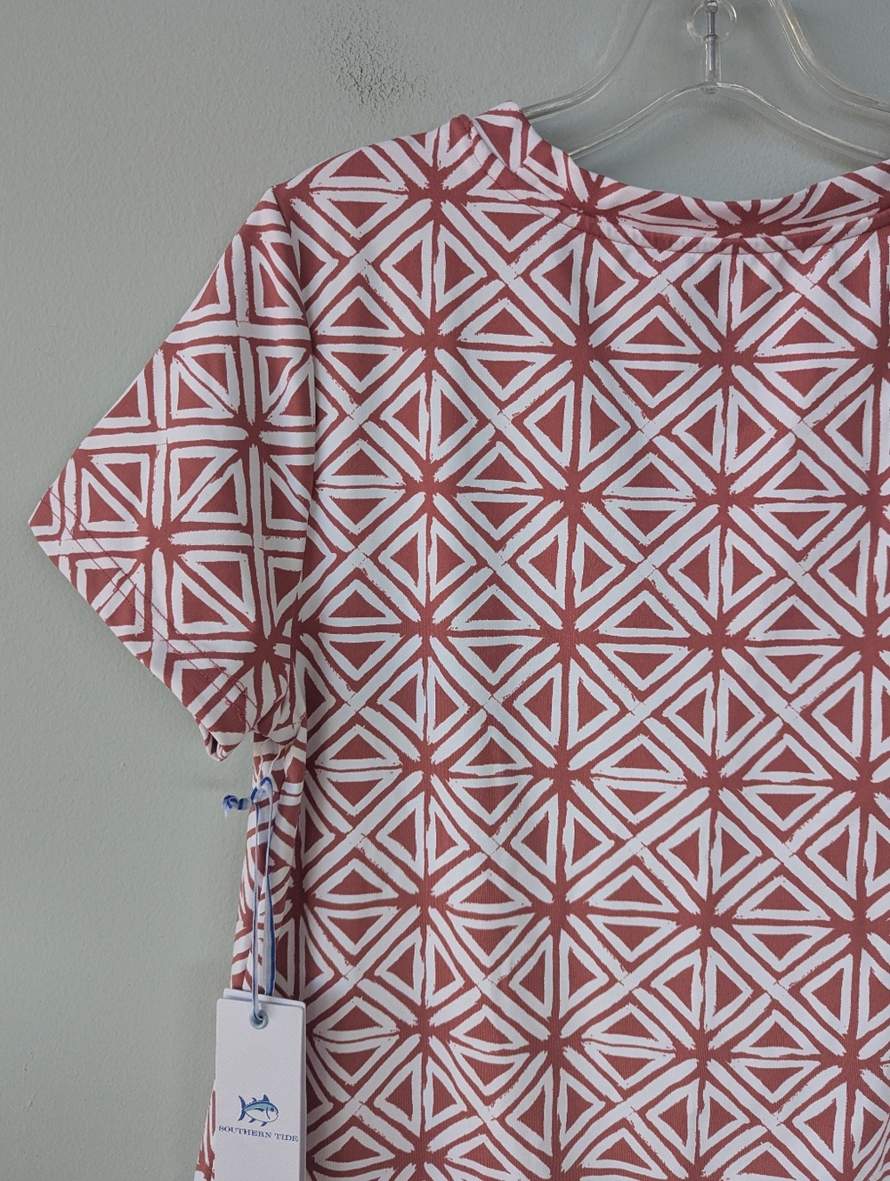 NWT Southern Tide Women's Chanelle Performance Geometric Print Dress - Picture 13 of 13